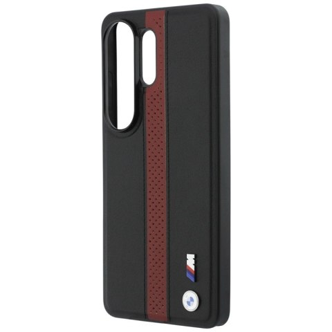 BMW M Perforated Stripe Logo MagSafe - Etui Samsung Galaxy S26 Ultra (czerwony)
