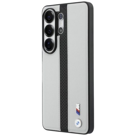 BMW M Perforated Stripe Logo MagSafe - Etui Samsung Galaxy S26 Ultra (szary)