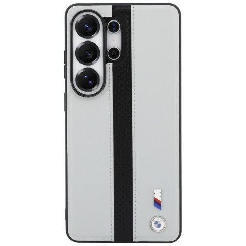 BMW M Perforated Stripe Logo MagSafe - Etui Samsung Galaxy S26 Ultra (szary)