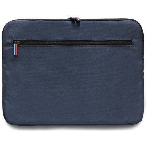 BMW Nylon Pockets & Metal Logo Sleeve - Etui na notebook 16" (granatowy)