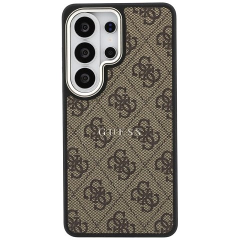 Guess 4G Embossed Ring MagSafe - Etui Samsung Galaxy S26 Ultra (brązowy)
