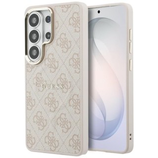 Guess 4G Embossed Ring MagSafe - Etui Samsung Galaxy S26 Ultra (różowy)