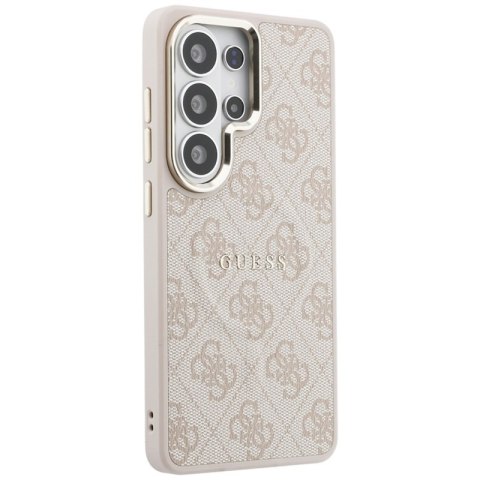 Guess 4G Embossed Ring MagSafe - Etui Samsung Galaxy S26 Ultra (różowy)