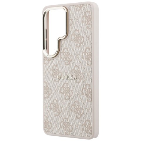 Guess 4G Embossed Ring MagSafe - Etui Samsung Galaxy S26 Ultra (różowy)