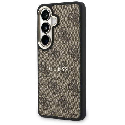 Guess 4G Embossed Ring MagSafe - Etui Samsung Galaxy S26+ (brązowy)