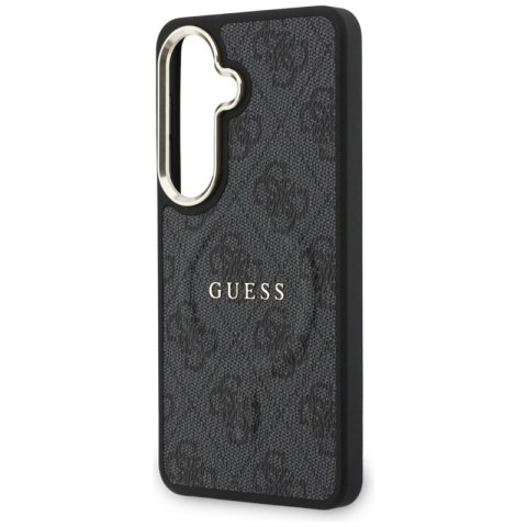 Guess 4G Embossed Ring MagSafe - Etui Samsung Galaxy S26+ (czarny)