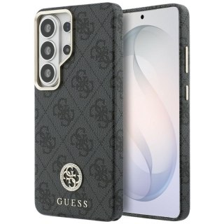 Guess 4G Rhinestone Round Logo MagSafe - Etui Samsung Galaxy S26 Ultra (czarny)