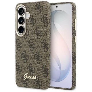 Guess 4G Script MagSafe - Etui Samsung Galaxy S26 (brązowy)