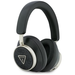 Guess 4G Triangle Logo - Bezprzewodowe słuchawki nauszne Bluetooth V5.4 ENC (czarny)