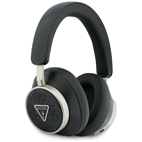 Guess 4G Triangle Logo - Bezprzewodowe słuchawki nauszne Bluetooth V5.4 ENC (czarny)