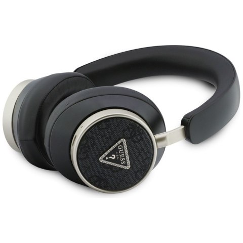 Guess 4G Triangle Logo - Bezprzewodowe słuchawki nauszne Bluetooth V5.4 ENC (czarny)
