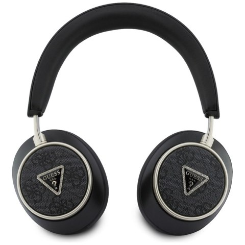 Guess 4G Triangle Logo - Bezprzewodowe słuchawki nauszne Bluetooth V5.4 ENC (czarny)