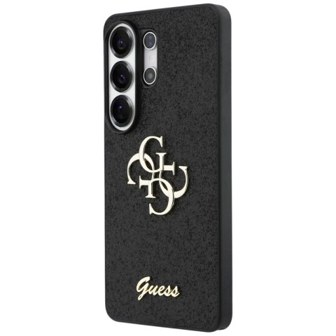 Guess Fixed Glitter Big 4G Metal Logo - Etui Samsung Galaxy S26 Ultra (czarny)