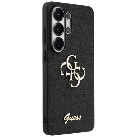 Guess Fixed Glitter Big 4G Metal Logo - Etui Samsung Galaxy S26 Ultra (czarny)