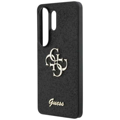 Guess Fixed Glitter Big 4G Metal Logo - Etui Samsung Galaxy S26 Ultra (czarny)