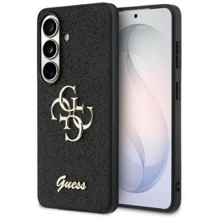 Guess Fixed Glitter Big 4G Metal Logo - Etui Samsung Galaxy S26 (czarny)