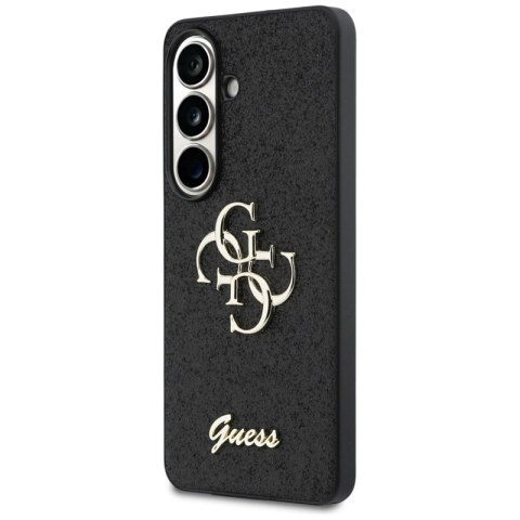 Guess Fixed Glitter Big 4G Metal Logo - Etui Samsung Galaxy S26 (czarny)