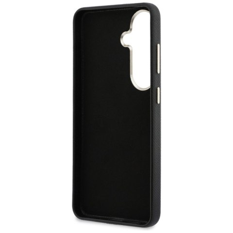 Guess Grained Big 4G Metal Logo - Etui Samsung Galaxy S26 (czarny)