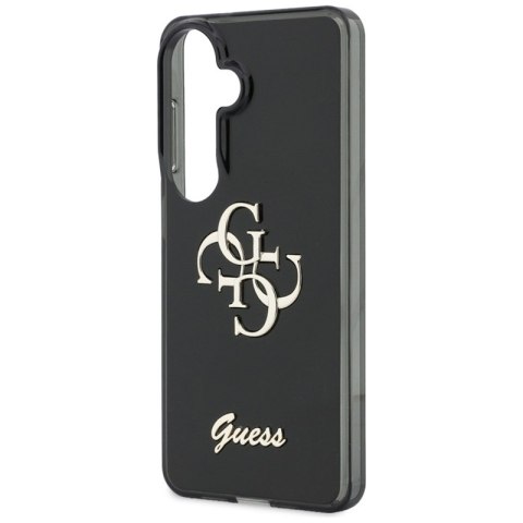Guess IML Big Metal 4G Script - Etui Samsung Galaxy S26 (czarny)