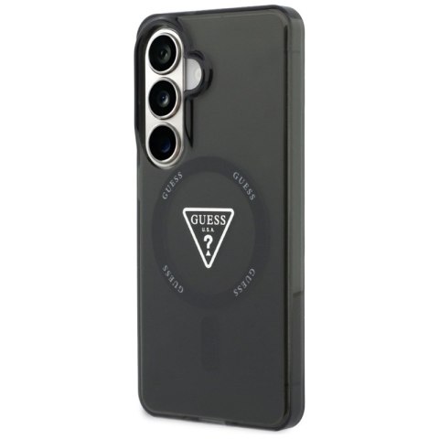 Guess IML Gradient Triangle MagSafe - Etui Samsung Galaxy S26 (czarny)