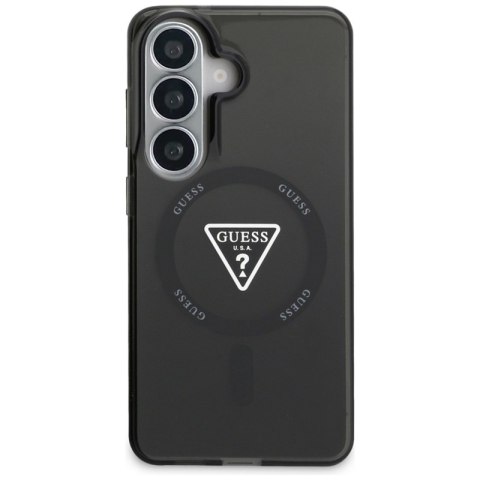 Guess IML Gradient Triangle MagSafe - Etui Samsung Galaxy S26 (czarny)