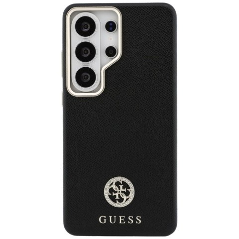 Guess Rhinestone Round Logo MagSafe - Etui Samsung Galaxy S26 Ultra (czarny)
