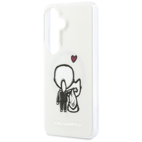 Karl Lagerfeld IML Karl & Choupette MagSafe - Etui Samsung Galaxy S26 (przezroczysty)