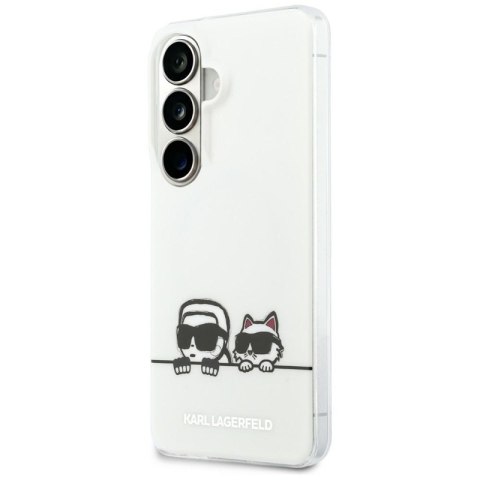 Karl Lagerfeld IML Peekaboo Karl & Choupette MagSafe - Etui Samsung Galaxy S26+ (przezroczysty)