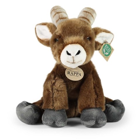 Rappa - Pluszowa realistyczna maskotka Owca Kanadyjska Kozioł siedzący 28 cm Eco-Friendly