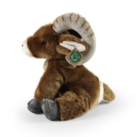 Rappa - Pluszowa realistyczna maskotka Owca Kanadyjska Kozioł siedzący 28 cm Eco-Friendly