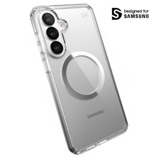 Speck Presidio Perfect-Clear Magnet - Etui Samsung Galaxy S26+ MagSafe (Clear/Clear/Silver)
