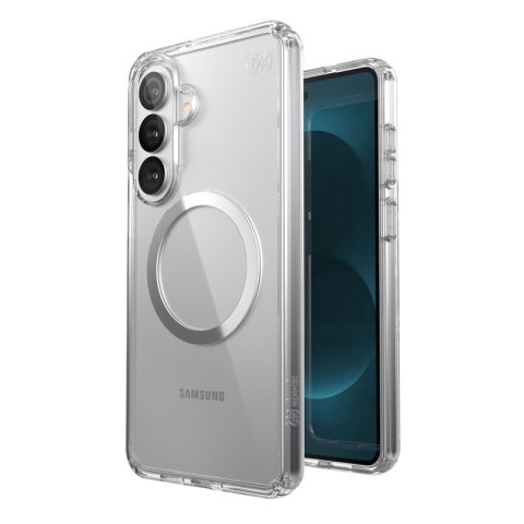 Speck Presidio Perfect-Clear Magnet - Etui Samsung Galaxy S26+ MagSafe (Clear/Clear/Silver)