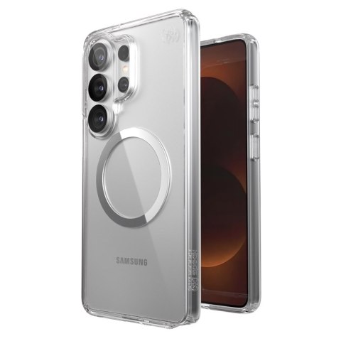 Speck Presidio Perfect-Clear Magnet - Etui Samsung Galaxy S26 Ultra MagSafe (Clear/Clear/Silver)