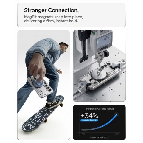 Spigen Ultra Hybrid Mag MagSafe - Etui do Samsung Galaxy S26 (Neo One)