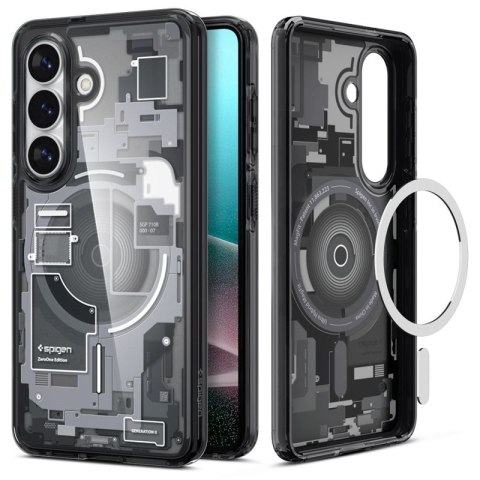 Spigen Ultra Hybrid Mag MagSafe - Etui do Samsung Galaxy S26 (Zero One Black)