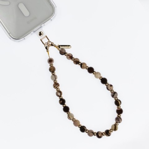 Crong Phone Charm - Smycz zawieszka do telefonu (Brown Agate)