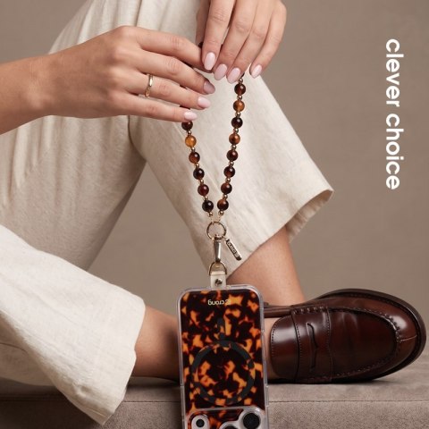 Crong Phone Charm - Smycz zawieszka do telefonu (Tortoise)