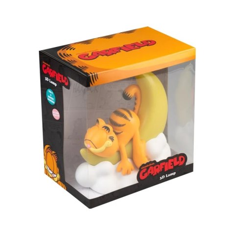 Garfield - Lampka nocna LED dla dzieci (22 x 20 cm)