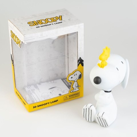Snoopy - Lampka nocna LED dla dzieci (26,7 x 18,5 cm)