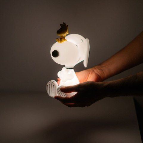 Snoopy - Lampka nocna LED dla dzieci (26,7 x 18,5 cm)