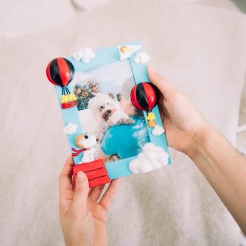 Snoopy - Ramka 3D na zdjęcia 10x15 cm