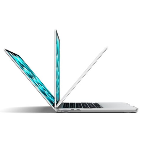 Spigen AirSkin - Obudowa MacBook Air 13,6" (M5/M4/M3/M2/2026-2022) (Frost Clear)