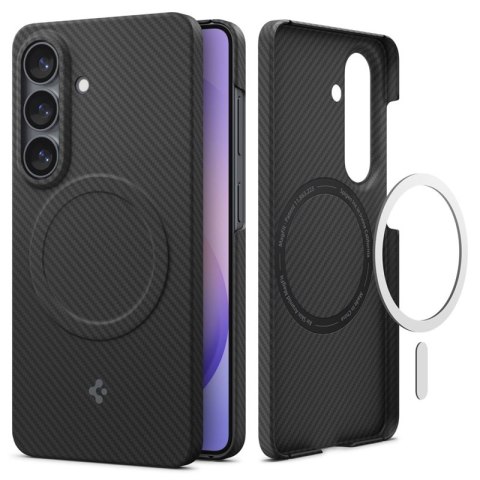 Spigen Airskin Aramid - Etui do Samsung Galaxy S26 (Czarny)