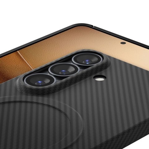 Spigen Airskin Aramid - Etui do Samsung Galaxy S26 (Czarny)
