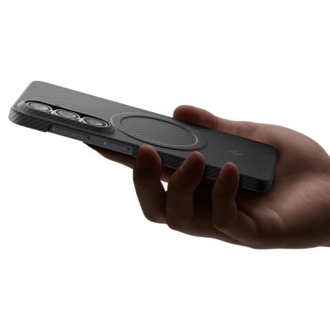 Spigen Airskin Aramid - Etui do Samsung Galaxy S26 (Czarny)