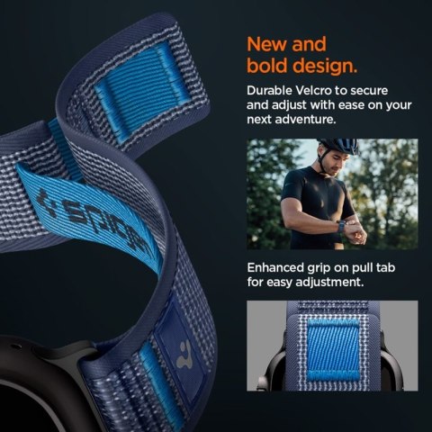 Spigen Athlex Air 2 - Pasek do Apple Watch 44/45/46/49 mm (Active Navy Blue)