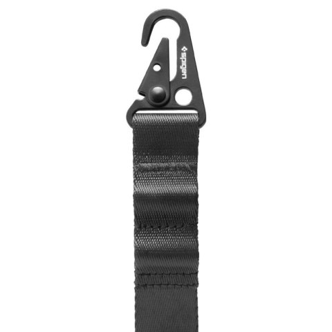 Spigen DA30M Lanyard Strap Crossbody - Uniwersalny pasek / smycz do telefonu (Czarny)