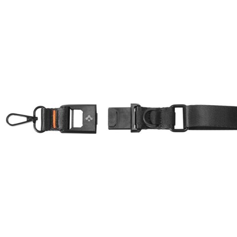 Spigen DA30M Lanyard Strap Crossbody - Uniwersalny pasek / smycz do telefonu (Czarny)