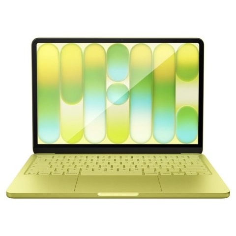 Spigen Glas.tR Slim FC - Szkło hartowane do MacBook Neo (Czarna ramka)