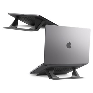 Spigen LD201-S6 Slimfold - Podstawka / stojak pod laptopa / tablet (Space Grey)